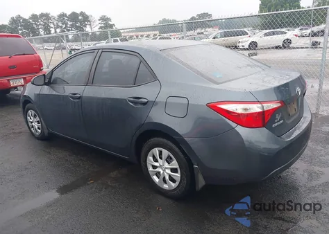 2014 Toyota Corolla L из США, поврежденный, VIN 2T1BURHE5EC010425